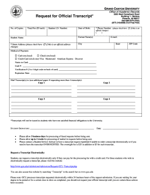 Asu Application  Form