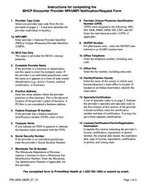 Imd Primewest Form