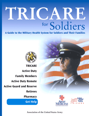 TriCare Association of the United States Army  Form