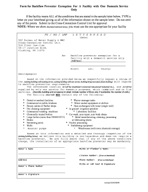 7 Exemption for DOMESTIC ONLY NYC Gov Nyc  Form