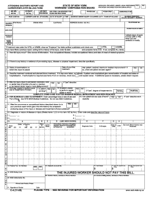 Doctors Report  Form