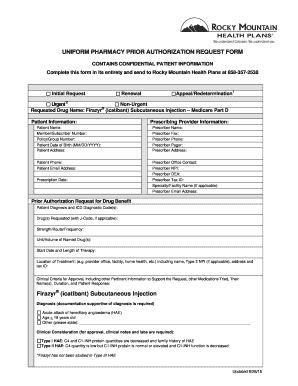 970 248 5034 Icatibant Rocky Mountain Health Plans  Form