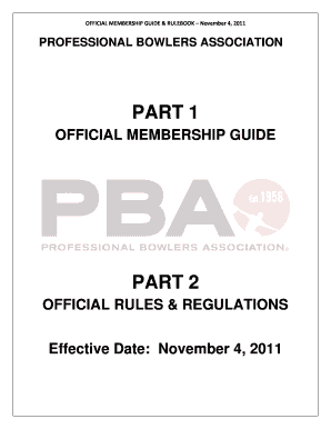 Charts, Rules and RegulationsAmerican Contract Bridge League  Form