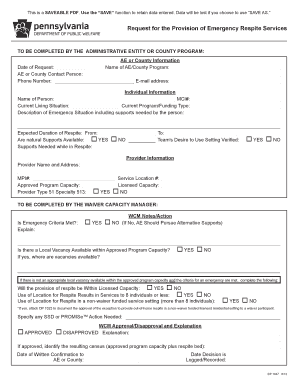 INSTRUCTIONS for COMPLETING the FORM the AE MUST Temple