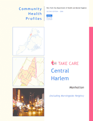 Central Harlem NYC Gov Nyc  Form