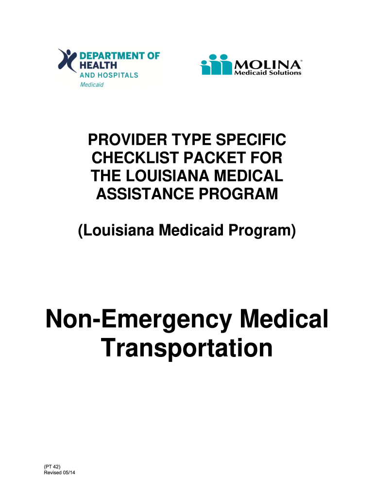 How to Start a Medical Transportation Business in Louisiana  Form