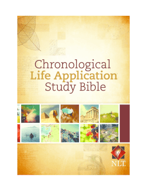 Life Application Tyndale House Publishers  Form