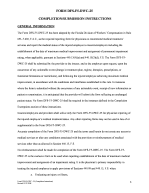 Blank Dwc 25 Form Florida