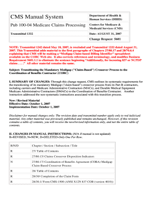 Change Request 5601 Cms  Form