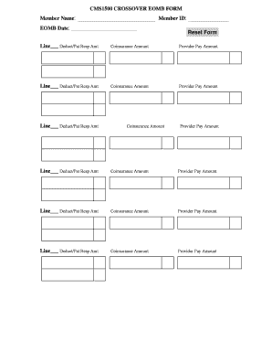 Cms 1500 Crossover Eomb Form