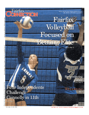 Fairfax Follow on Twitter Ffxconnection Serving Areas of Burke Senior Outside Hitter Megan McKenzie Leads the Fairfax Volleyball  Form