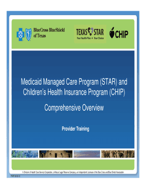 Welcome to Blue Cross and Blue Shield Texas Medicaid Training  Form