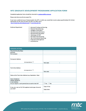 Mtc Form