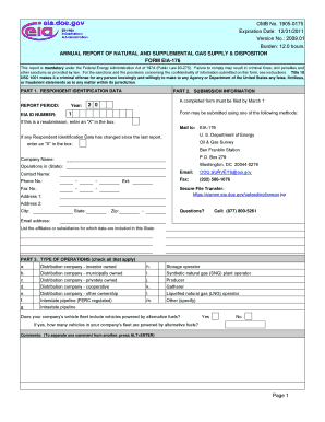 Eia 176 Printable Form