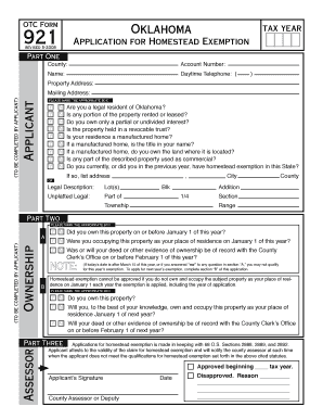 Get and Sign Homestead Form 2008-2022