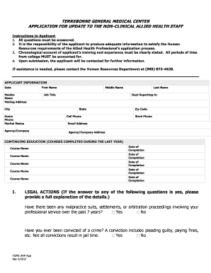 Tgmc Jobs  Form