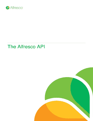 Alfresco Fillable PDF Forms