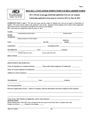 Iicl Container Inspection PDF  Form