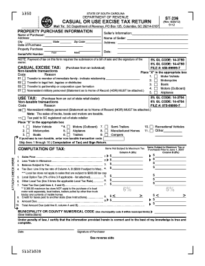 Fillable St 236  Form