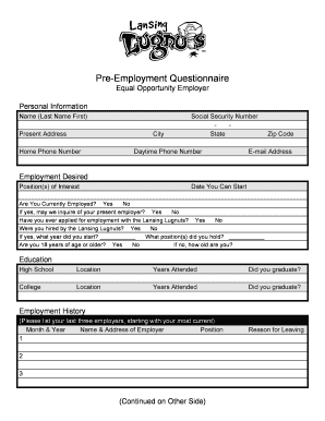 Lugnuts Application Form