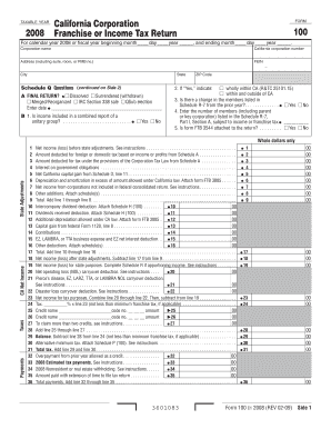 Form 100s Online