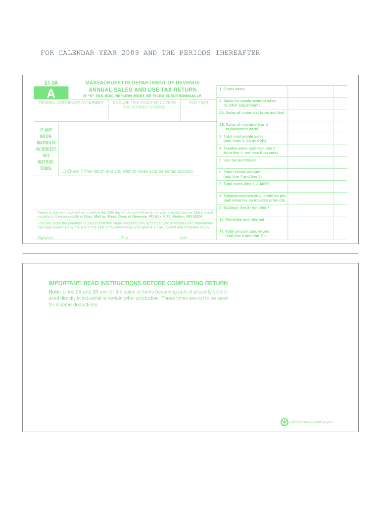  Ma Form St9 a 2009