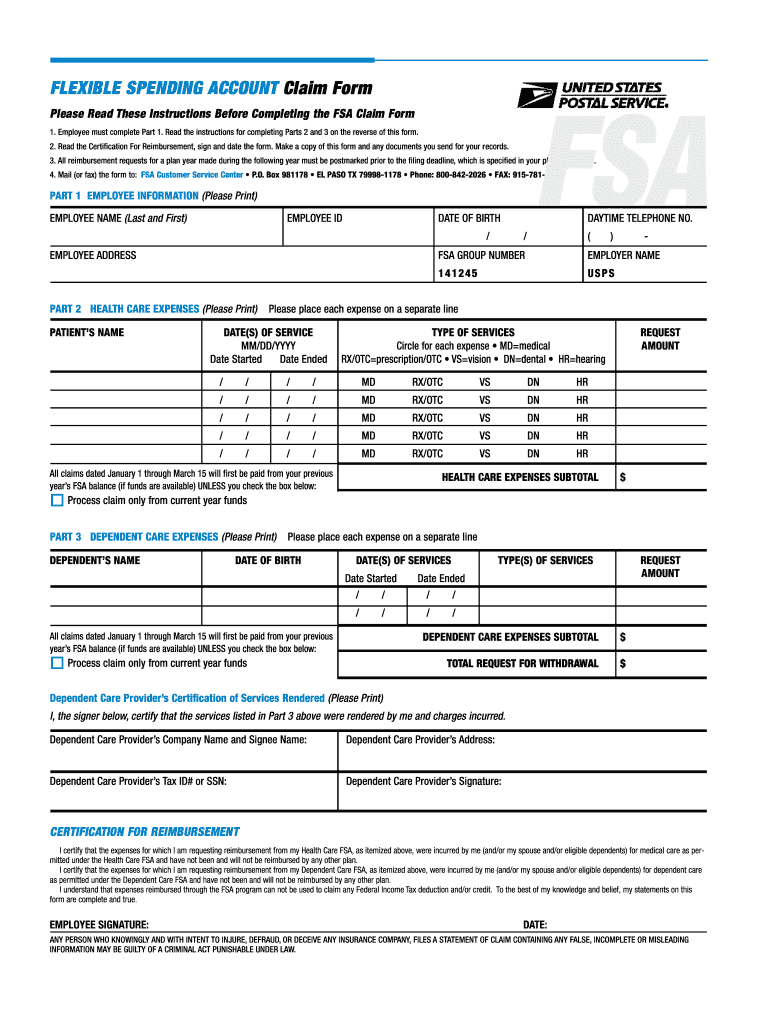  Fsa Form 2005