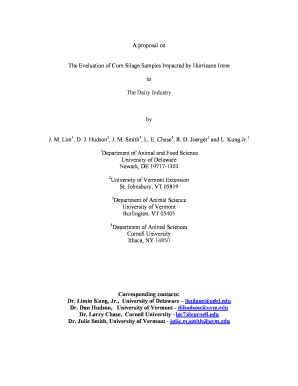 A Proposal on the Evaluation of Corn Silage Samples Impacted by Pss Uvm  Form