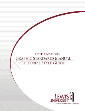 Graphics Guide Lewis University  Form
