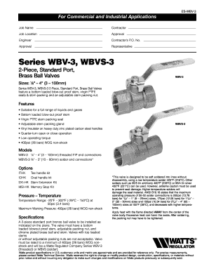 2 Piece, Standard Port, Brass Ball Valves Viking  Form