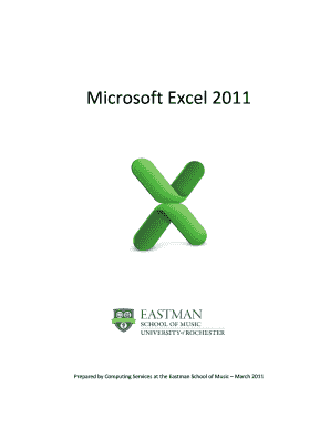 Prepared by Computing Services at the Eastman School of Music March Form
