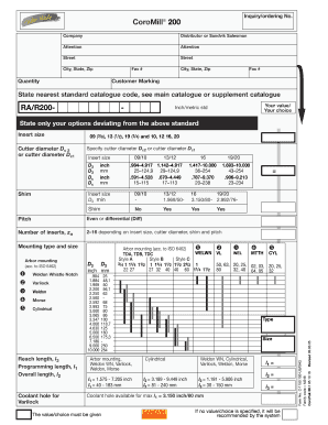 ENG Inch Sandvik  Form