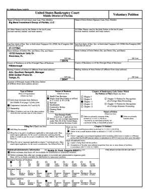 Big Bend Investment Group of Florida, LLC  Form