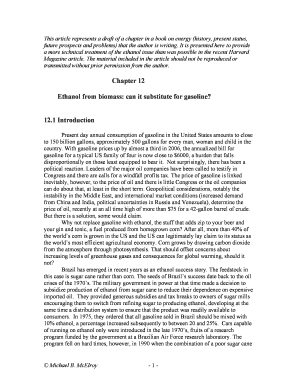 Phapter 12 Ethanol from Biomass$ Can it Substitute for Gasoline4  Form