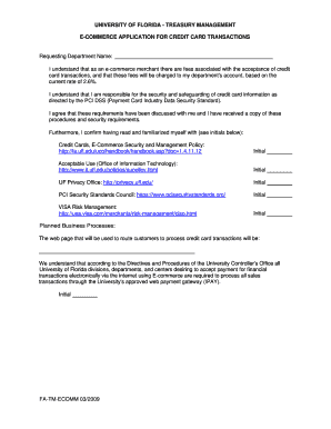 E Commerce Application for Credit Card Transactions  Form