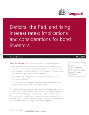 Deficits, the Fed, and Rising  Form