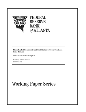 Stock Market Uncertainty and the Relation between Stock and  Form