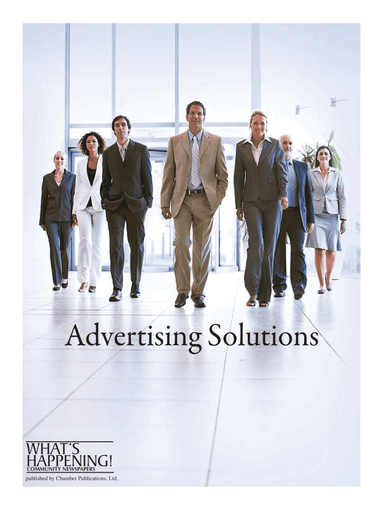 Advertising Solutions What&#039;s Happening!  Form