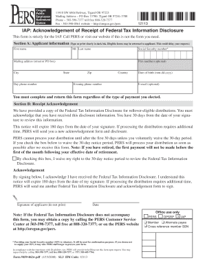 Federal Tax Information Disclosure Oregon