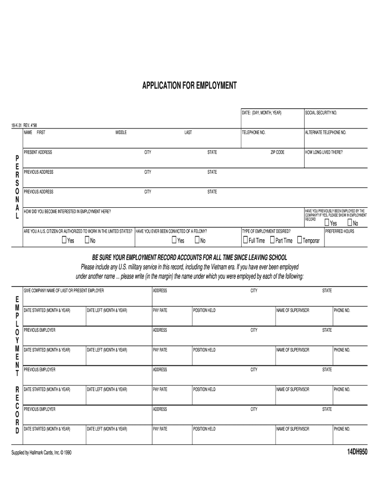  Apply Online Halmark 1998-2024