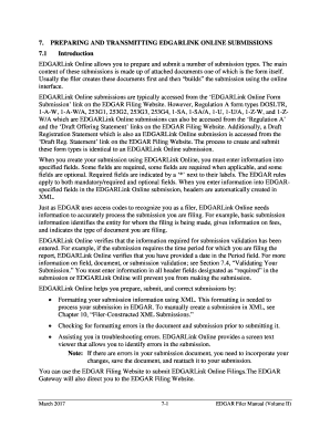 PREPARING and TRANSMITTING EDGARLINK ONLINE SUBMISSIONS  Form