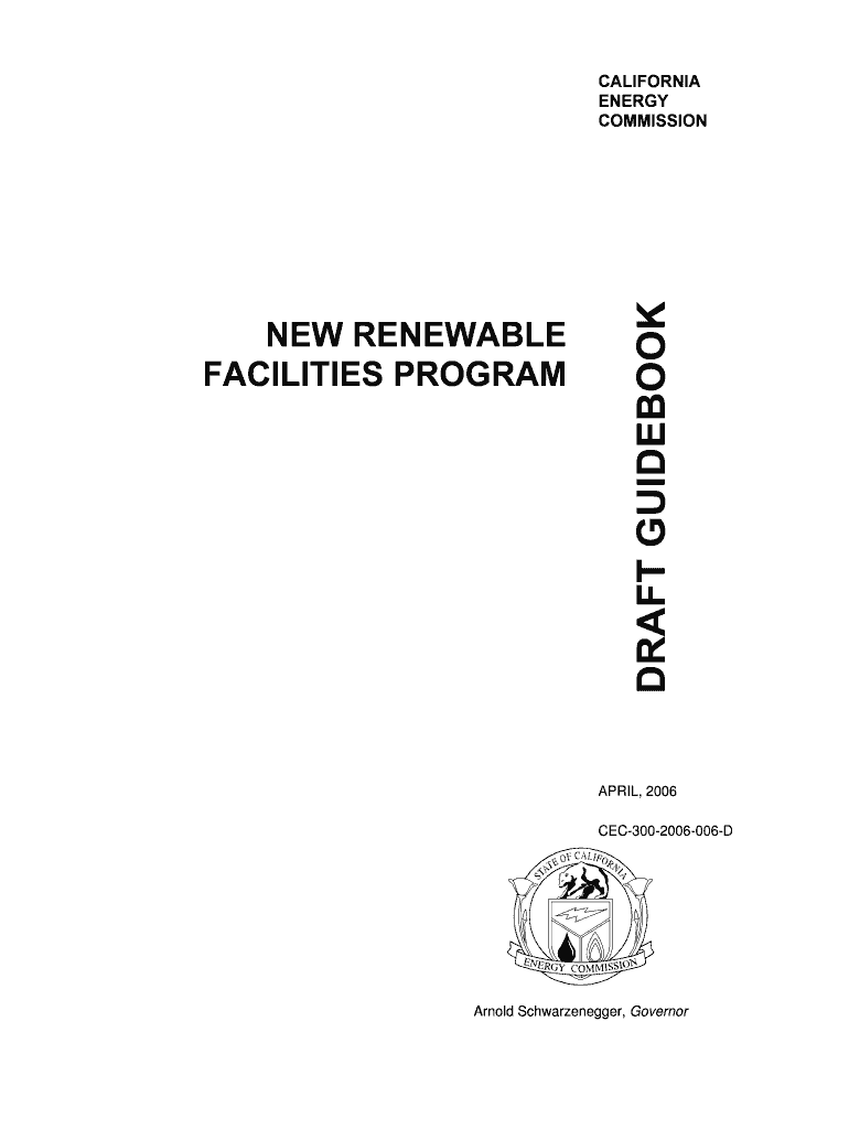 Master NRFP Nov Guidebook for Mar 06 CLEAN040506 D Energy Ca  Form