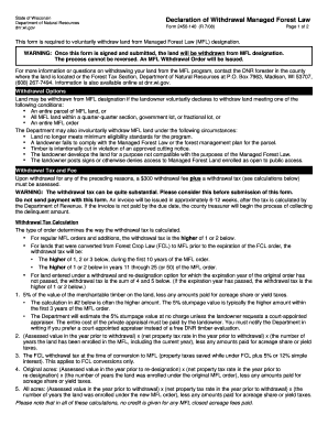 Mfl Application Departure Request Form