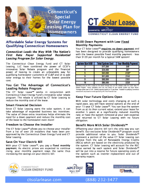 CT Solar Guide 092408 Final Connecticut Clean Energy Fund  Form