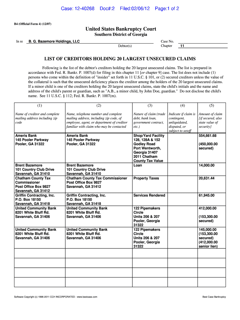 Case 12 40268  Form