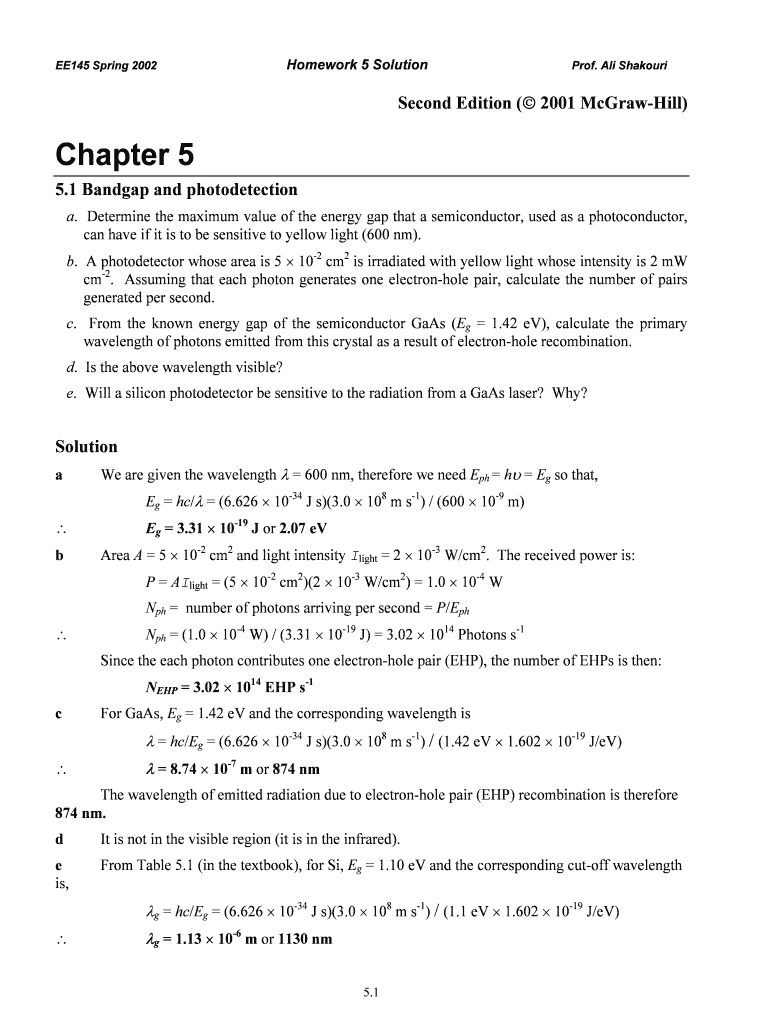 Homework 5 Solution  Form