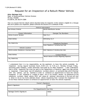  T22r Form 2005