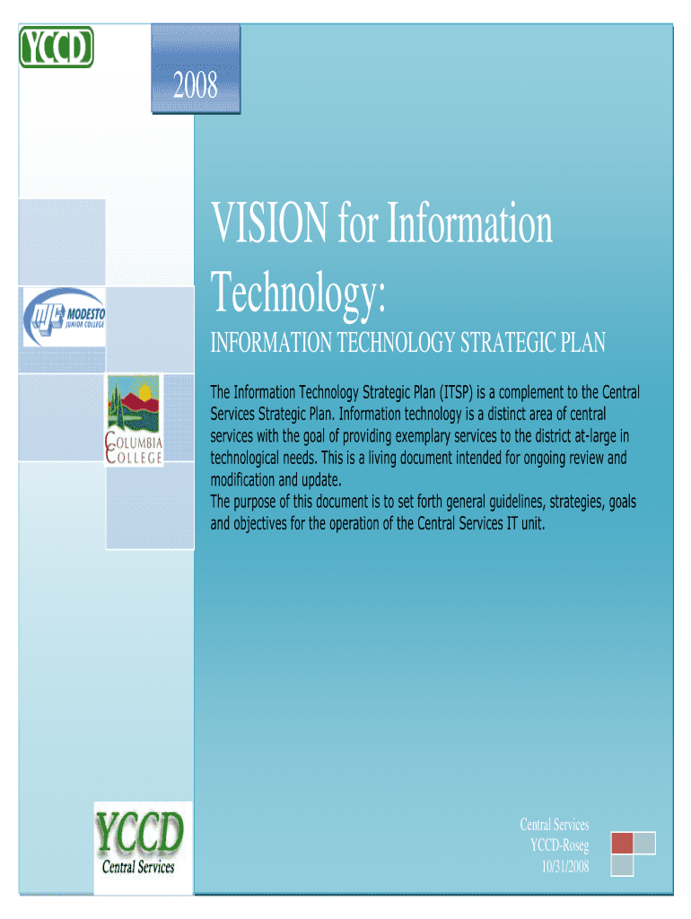 VISION for Information Technology Yosemite Community College