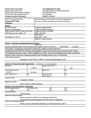 Pretreat Plus 0100  Form