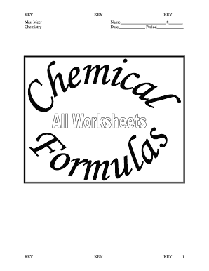 Naming Chemical Compounds Worksheets Form
